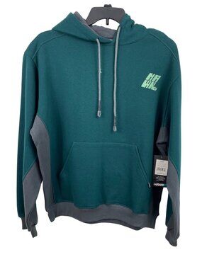 Tony Hawk Heavyweight Fleece Hoodie L/G Dark Moss & Gray